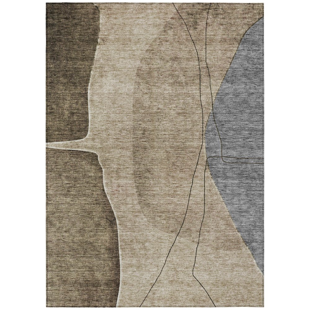 Chantille ACN696 Brown 9' x 12' Rug. Picture 1