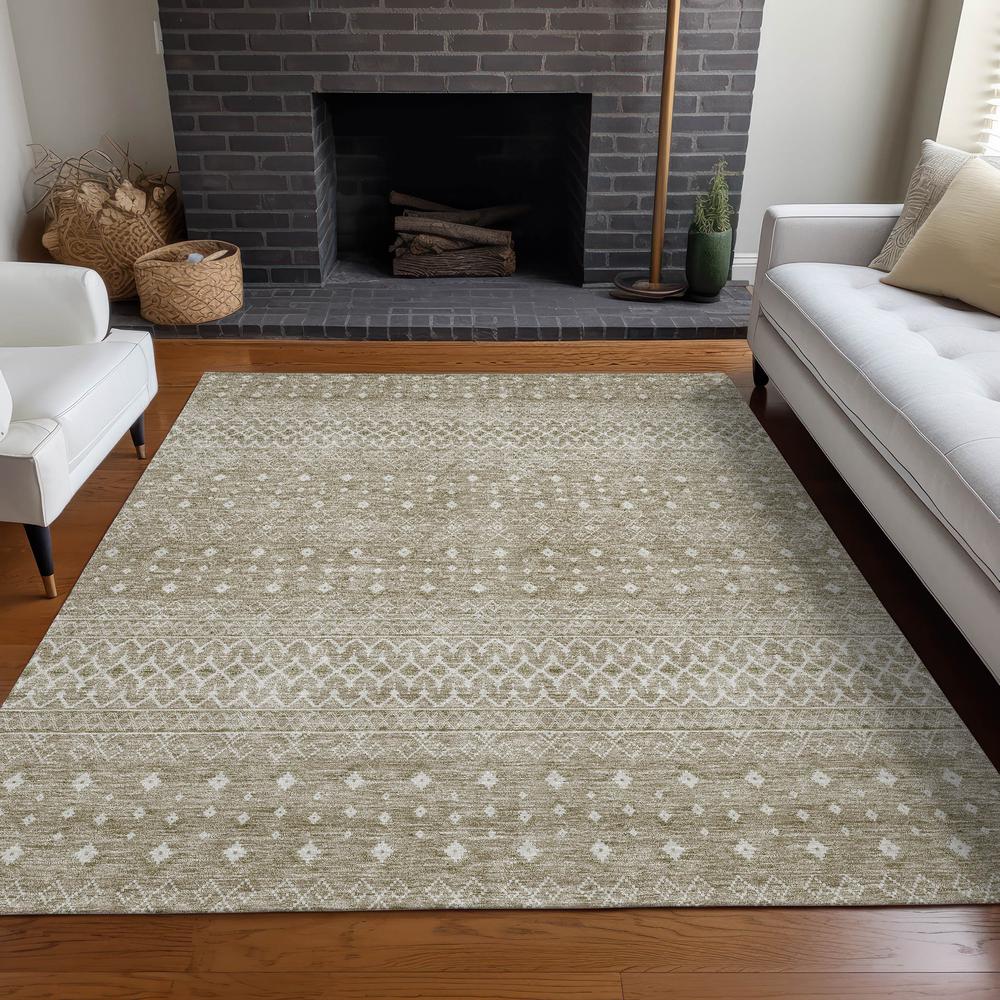 Chantille ACN709 Brown 9' x 12' Rug. Picture 6