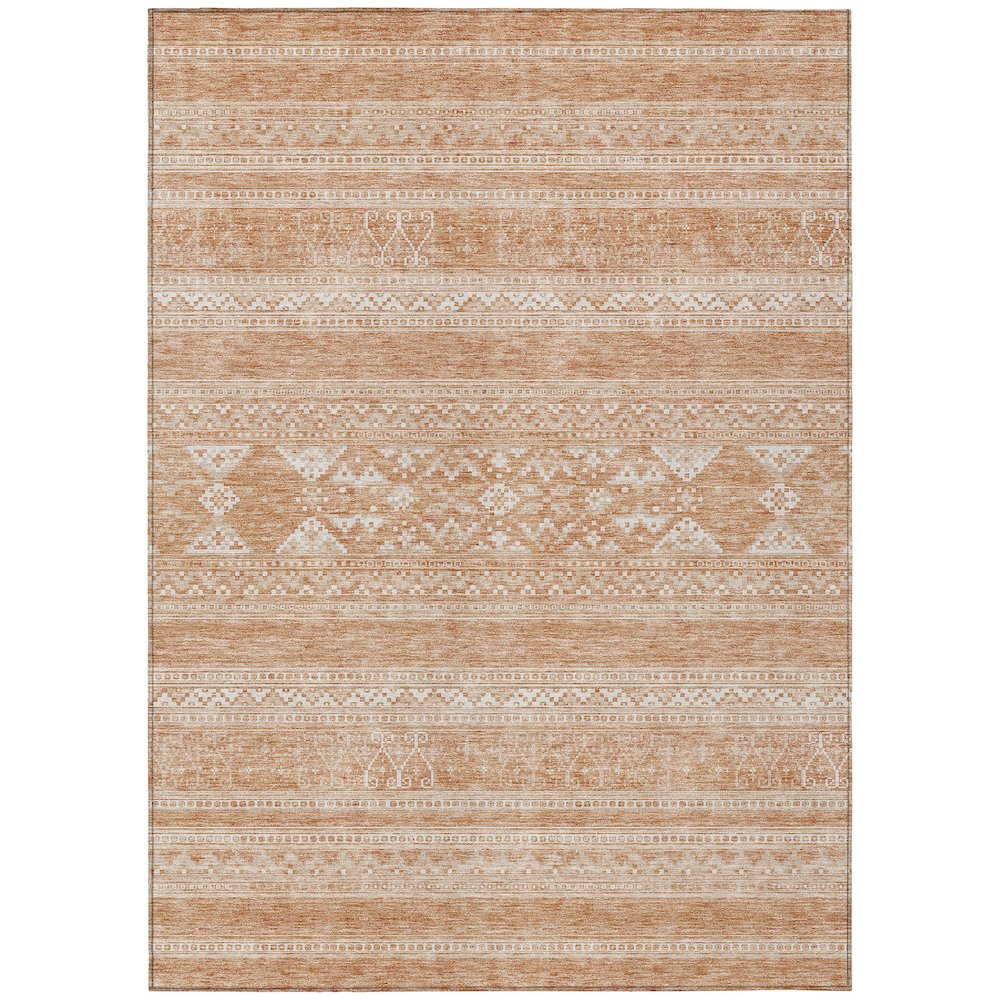 Chantille ACN714 Orange 9' x 12' Rug. Picture 1