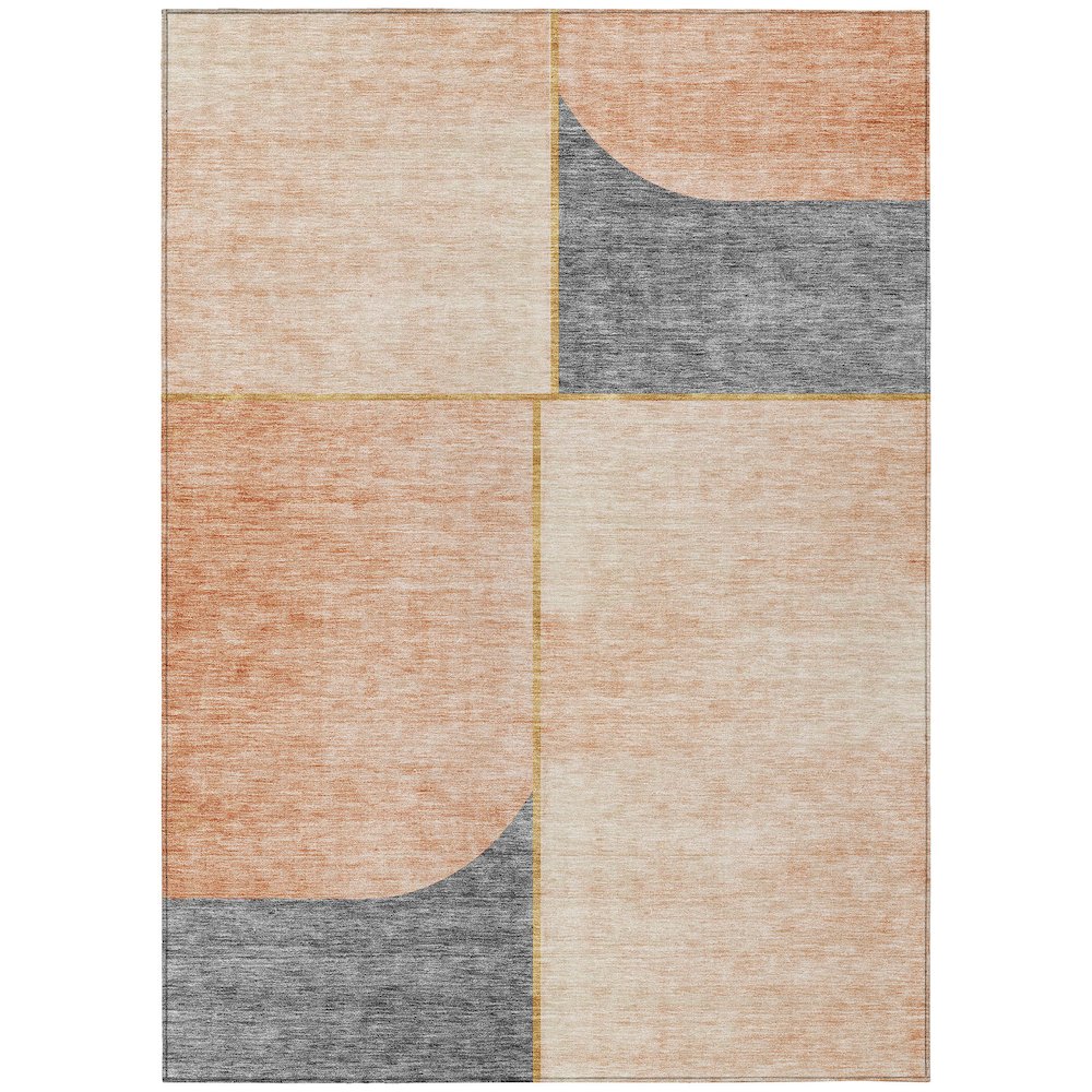 Chantille ACN717 Orange 9' x 12' Rug. Picture 1