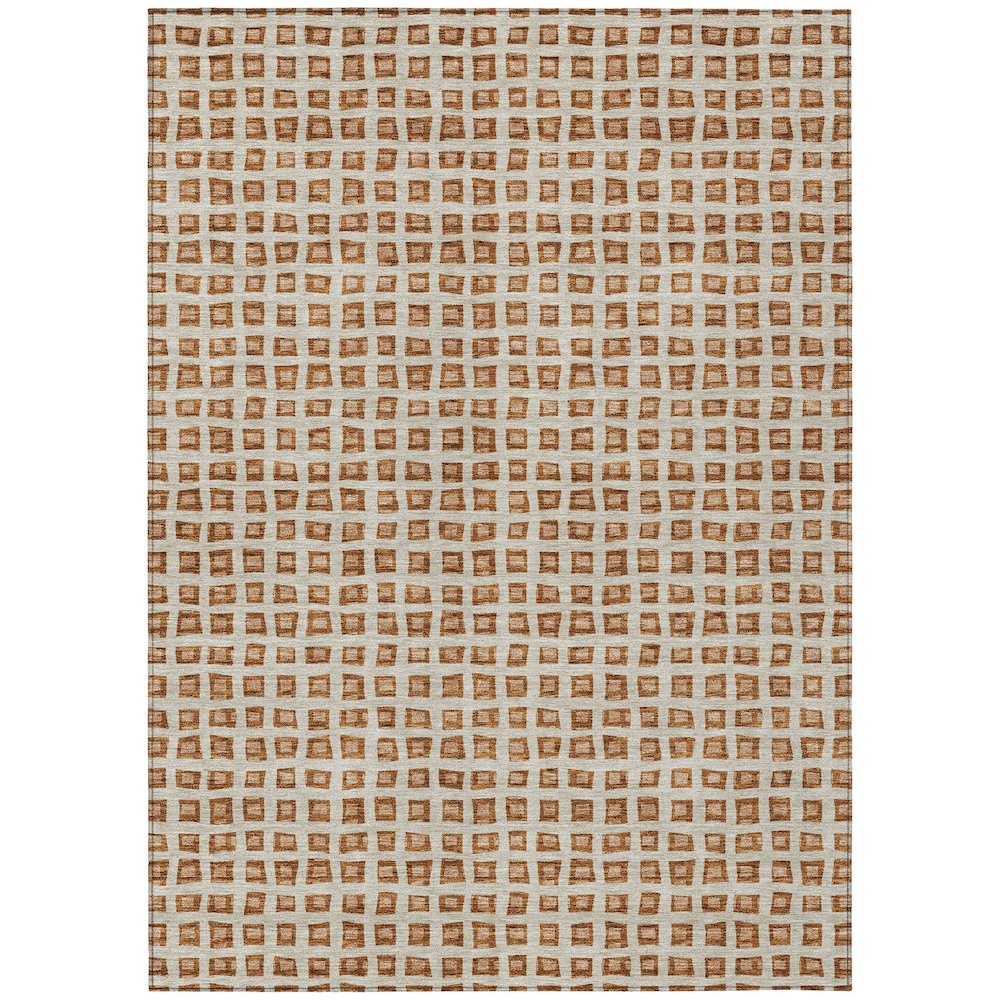 Chantille ACN727 Orange 9' x 12' Rug. Picture 1