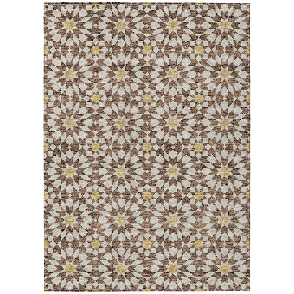 Chantille ACN734 Brown 9' x 12' Rug. Picture 1
