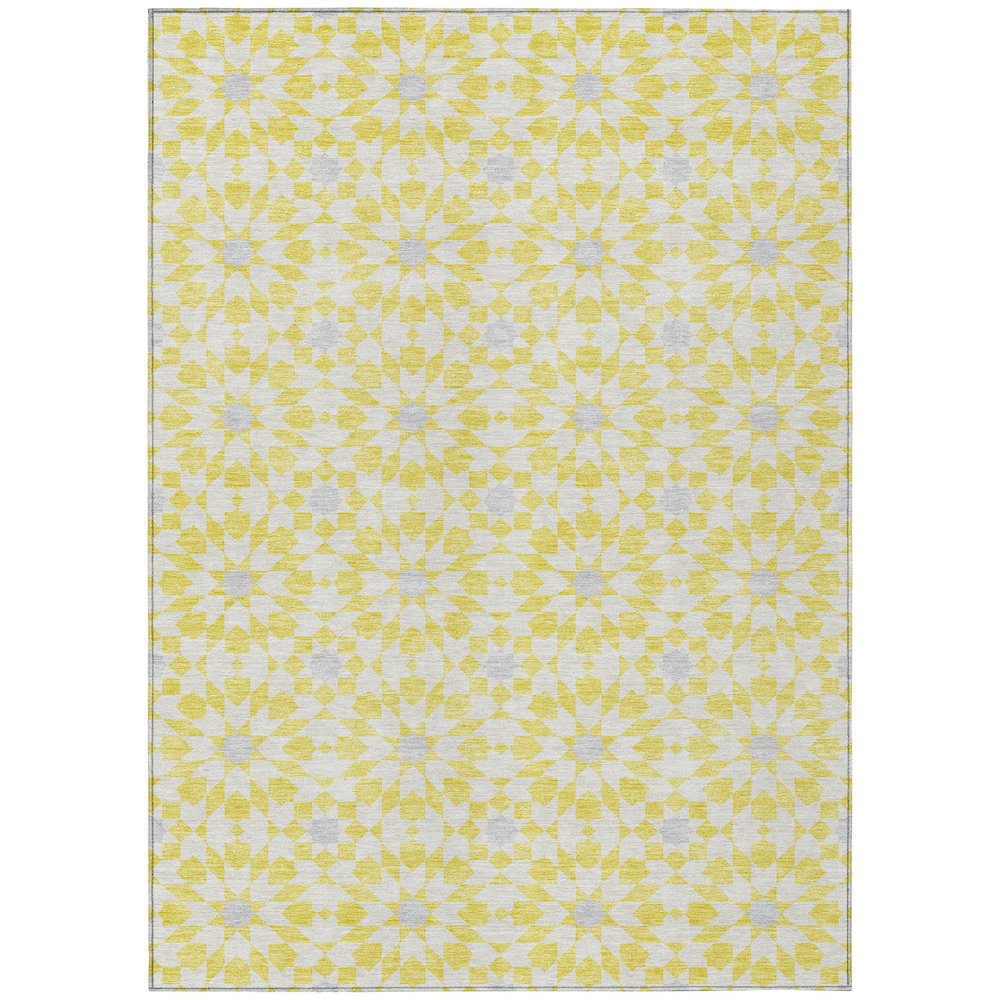 Chantille ACN734 Gold 9' x 12' Rug. Picture 1
