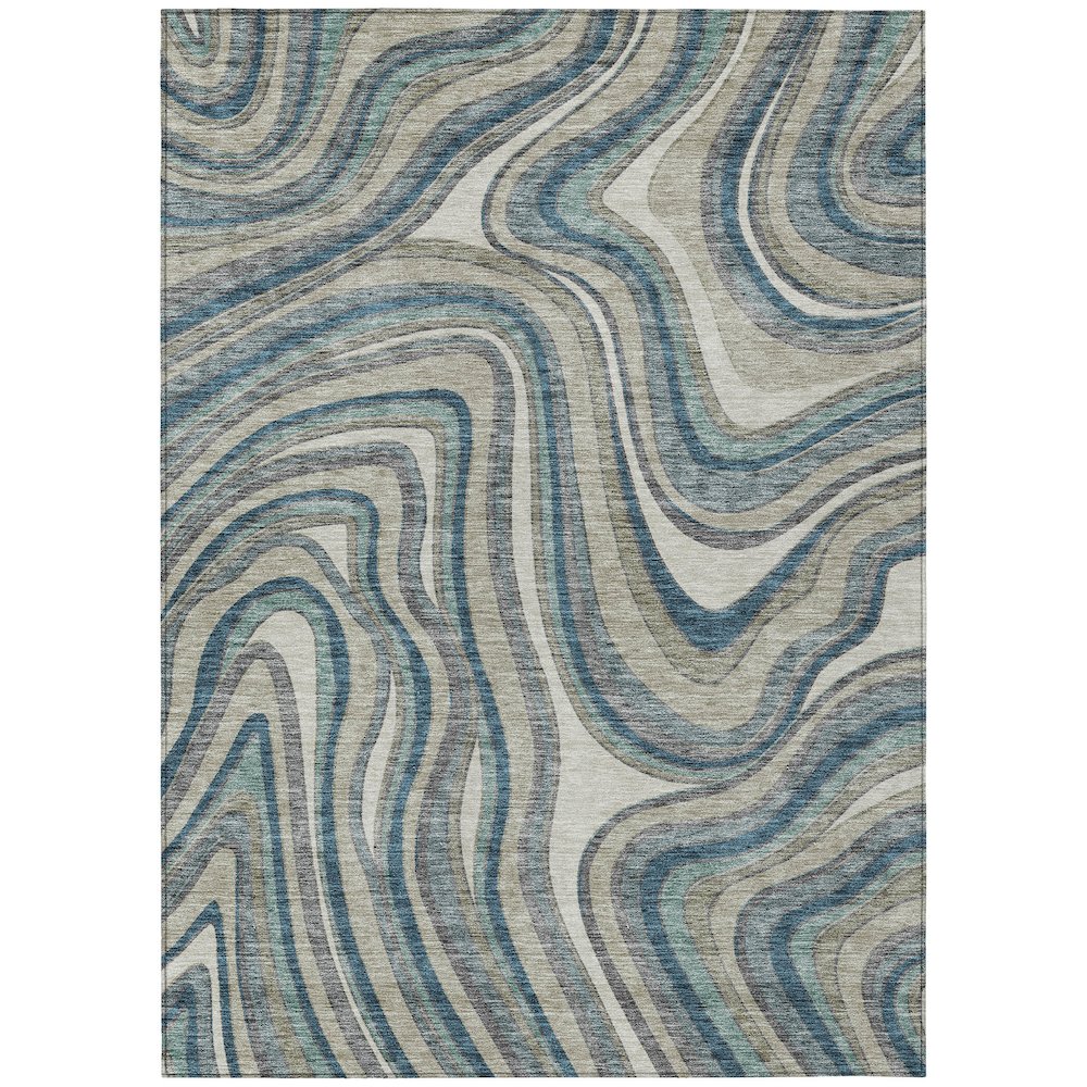 Chantille ACN756 Teal 9' x 12' Rug. Picture 1