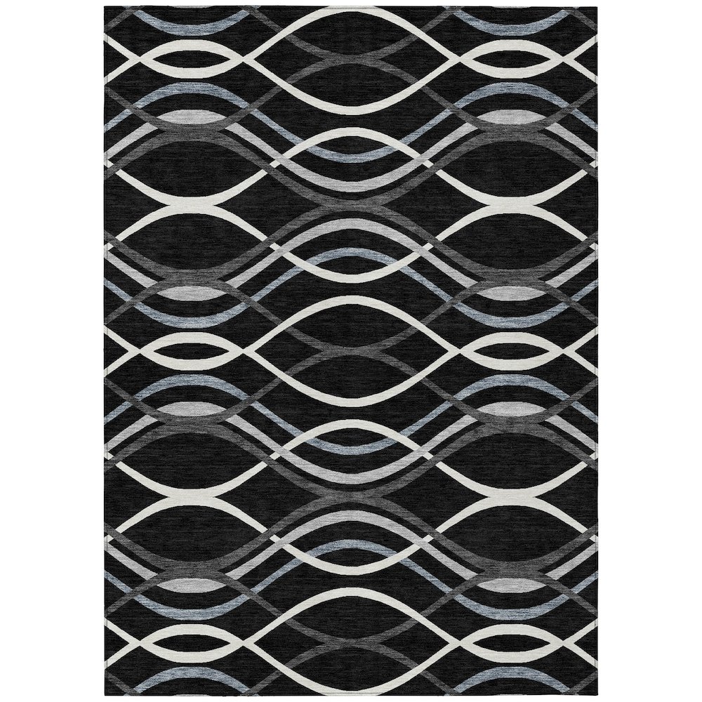Chantille ACN757 Black 9' x 12' Rug. Picture 1