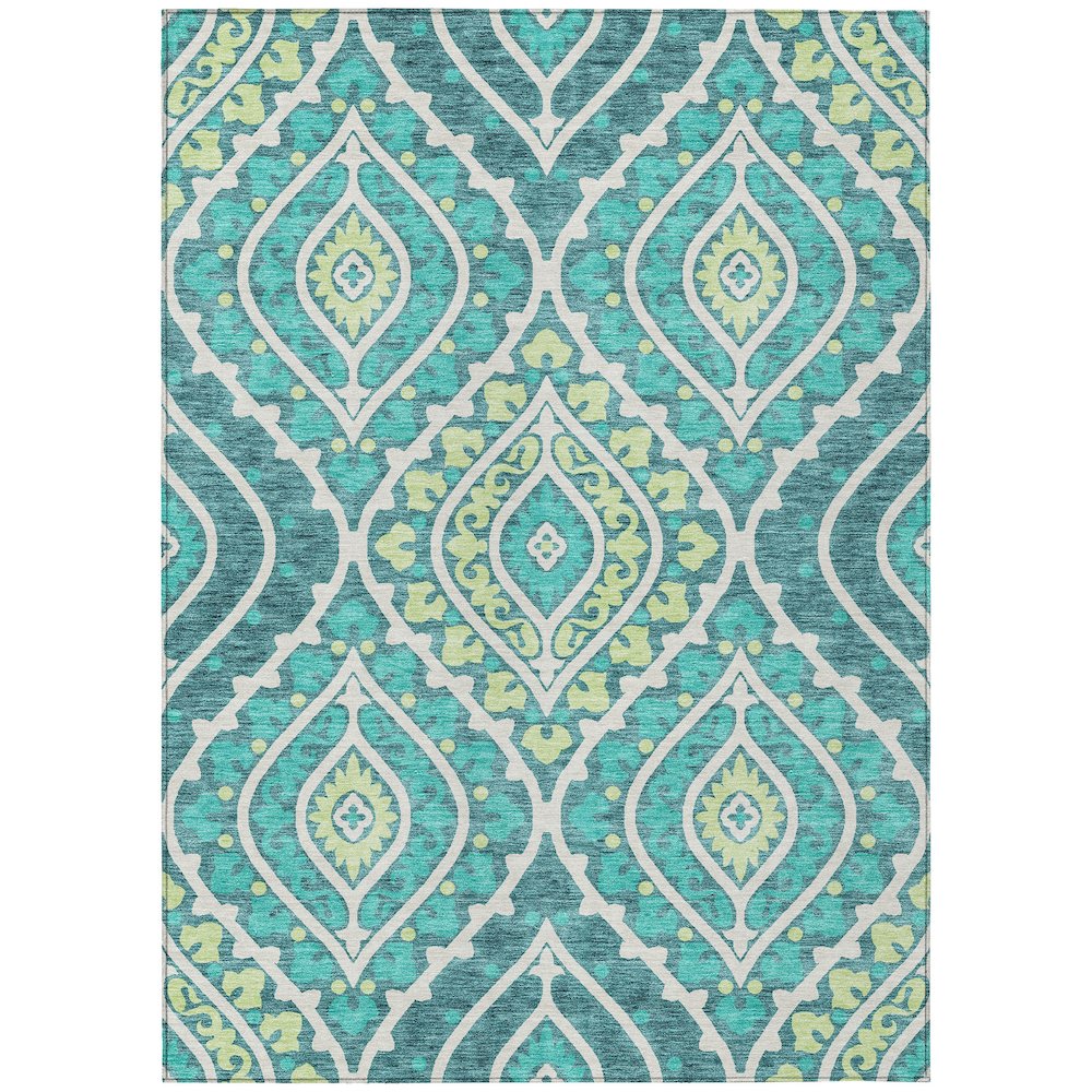 Chantille ACN761 Teal 9' x 12' Rug. Picture 1