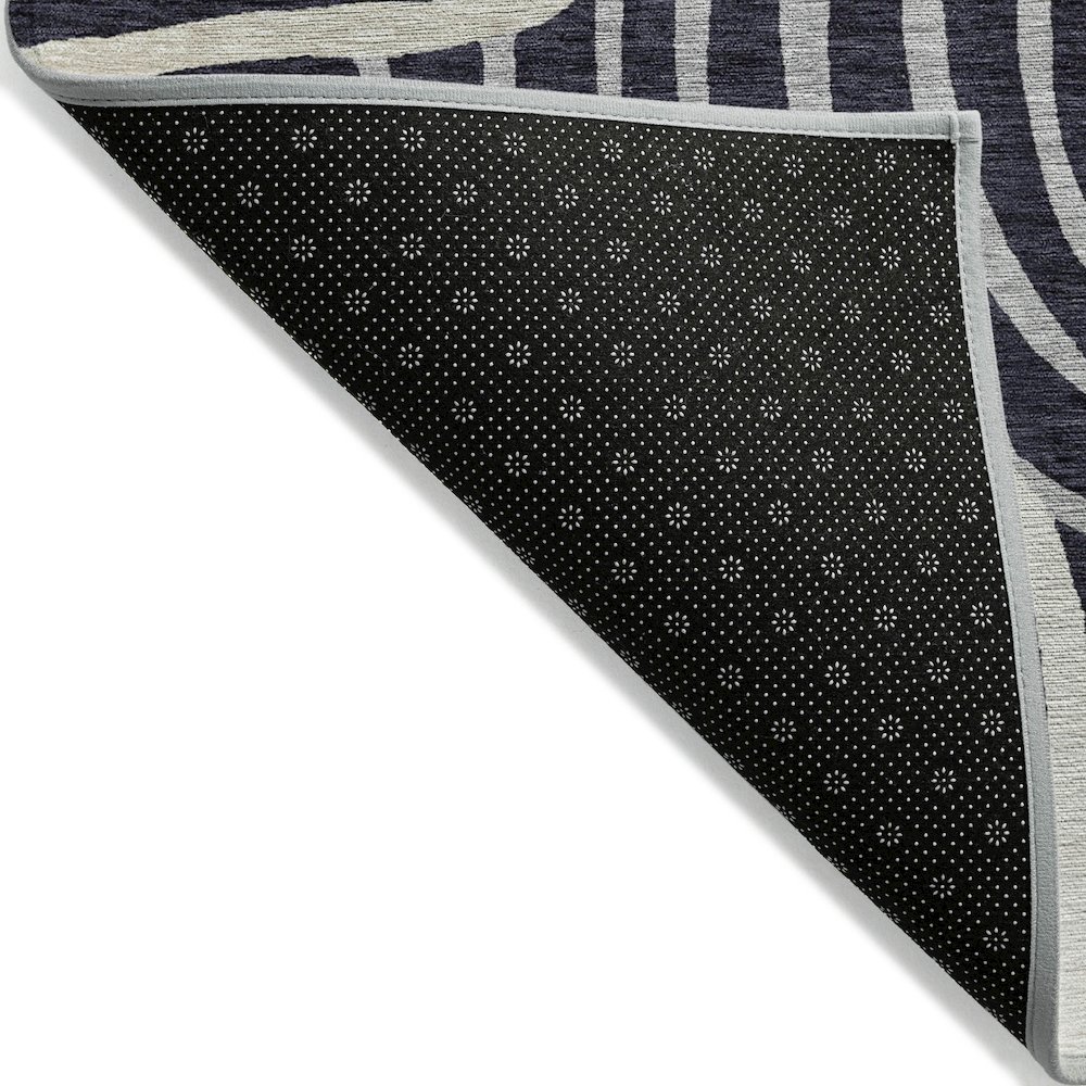Chantille ACN765 Black 5' x 7'6" Rug. Picture 2