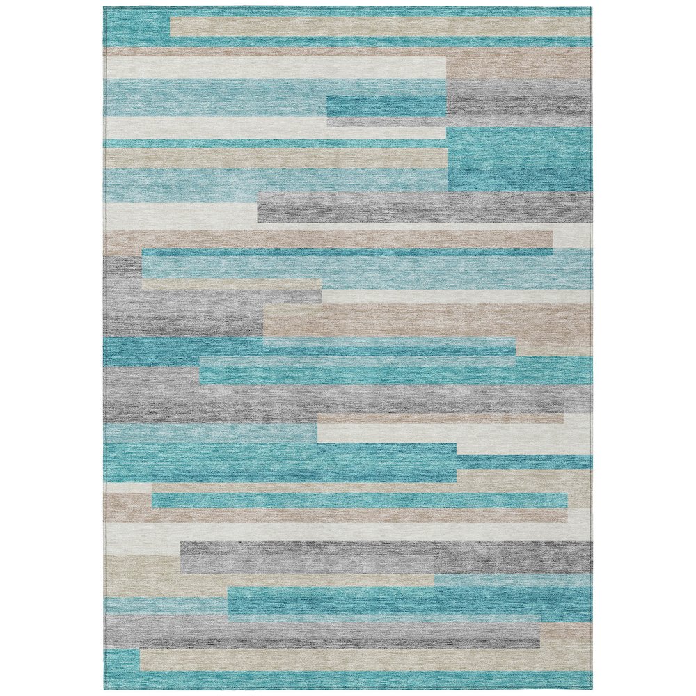 Chantille ACN766 Teal 9' x 12' Rug. Picture 1
