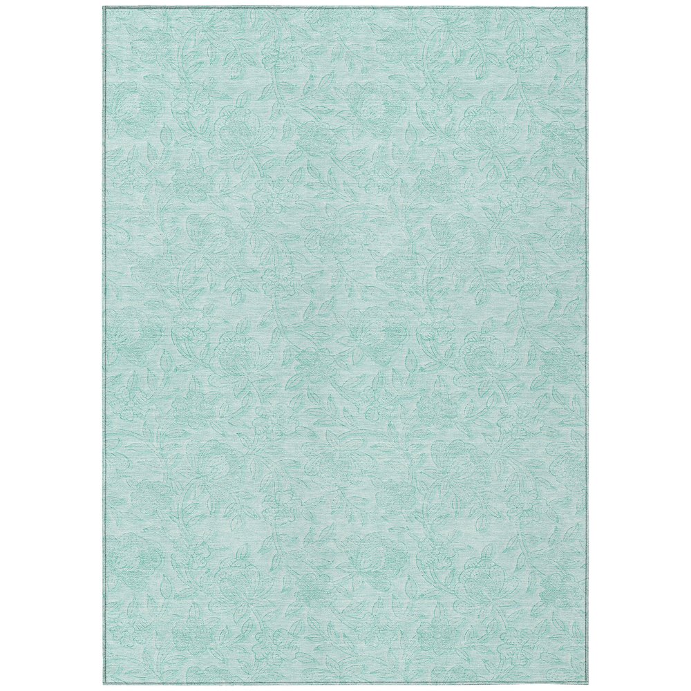 Chantille ACN782 Teal 9' x 12' Rug. Picture 1