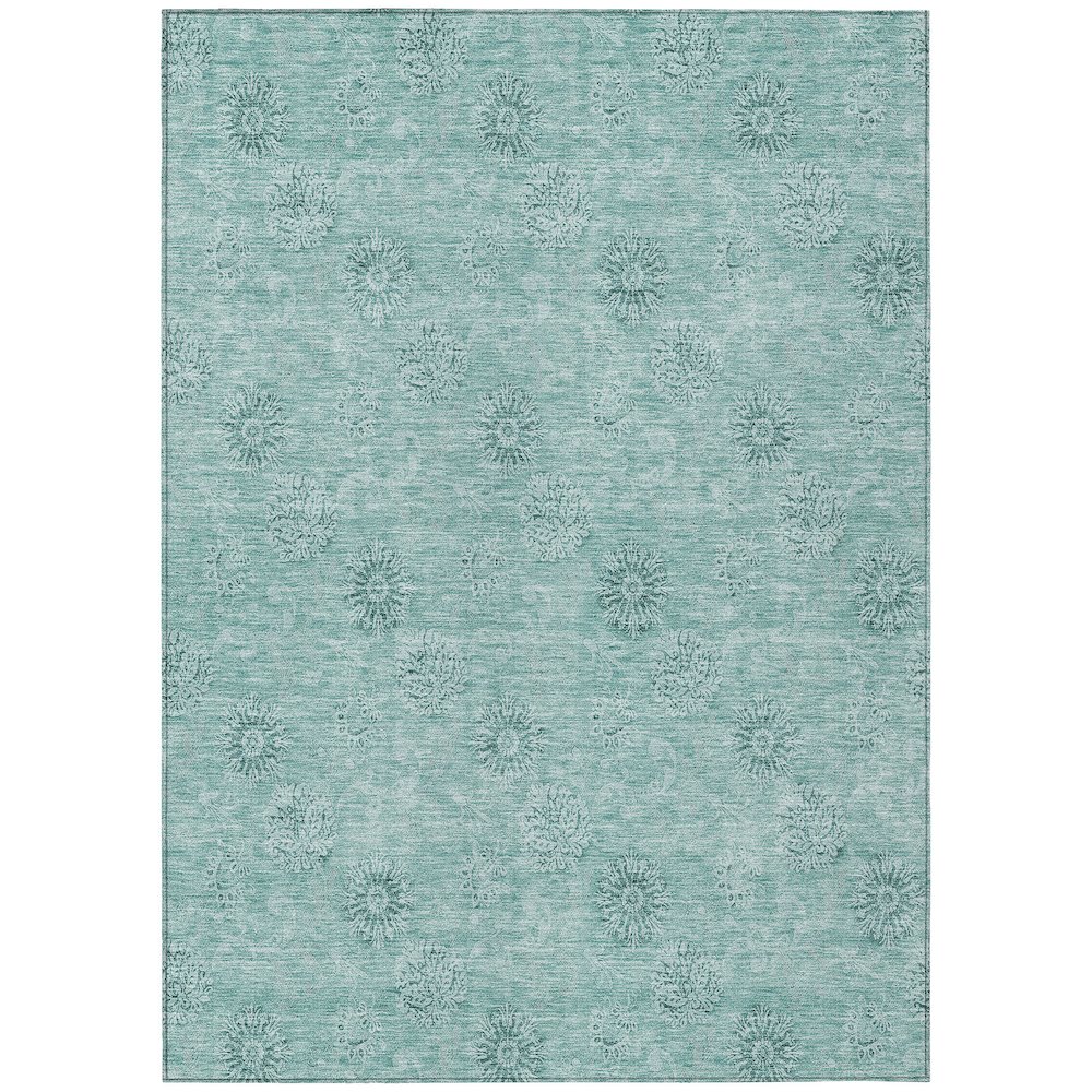 Chantille ACN789 Teal 9' x 12' Rug. Picture 1