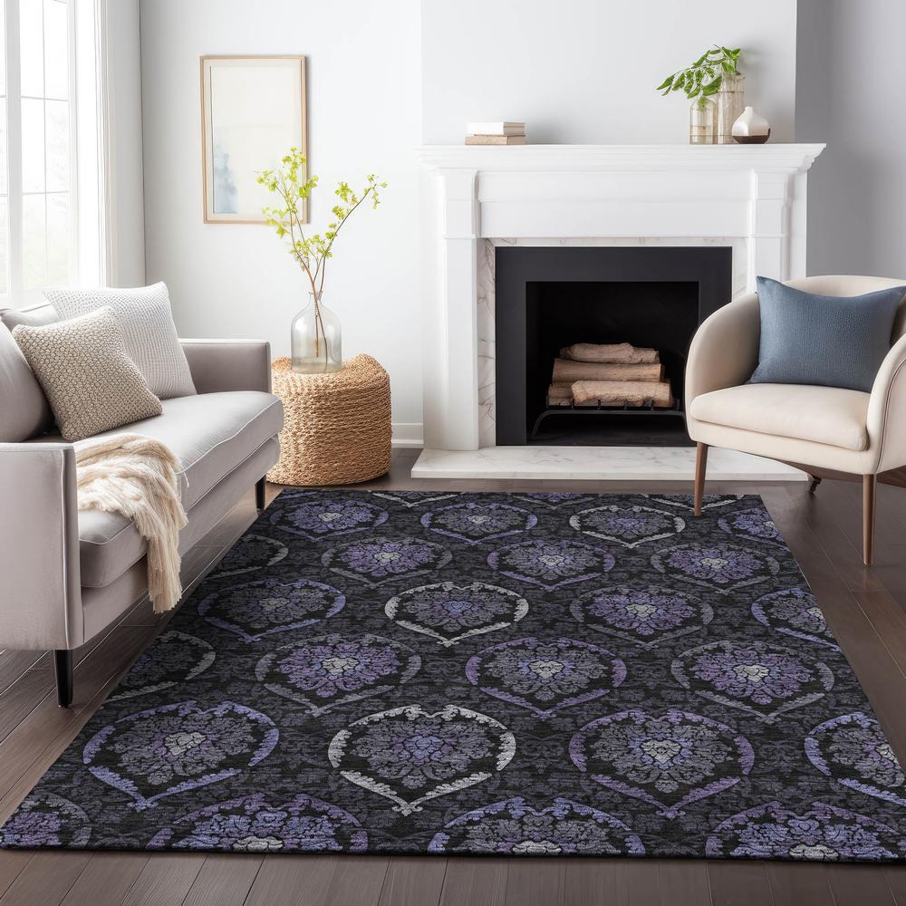 Chantille ACN809 Purple 9' x 12' Rug. Picture 5