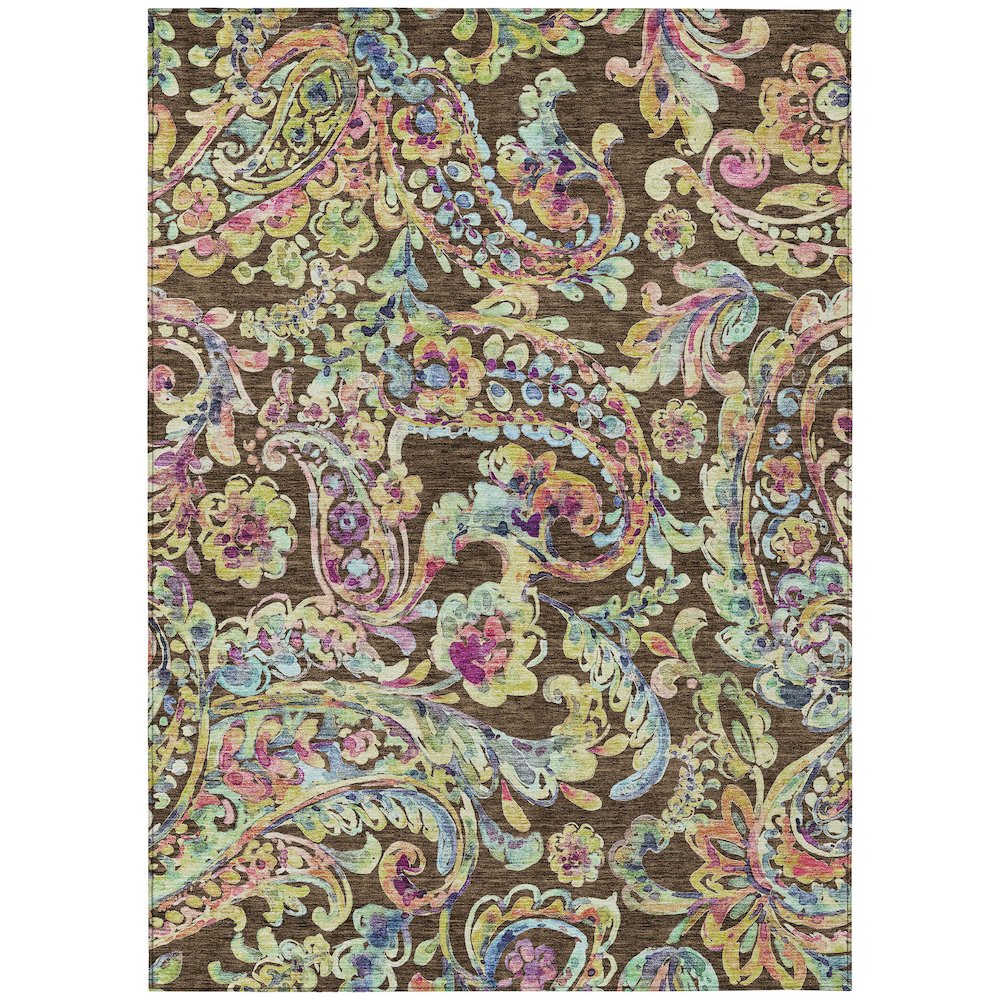 Chantille ACN834 Brown 9' x 12' Rug. Picture 1
