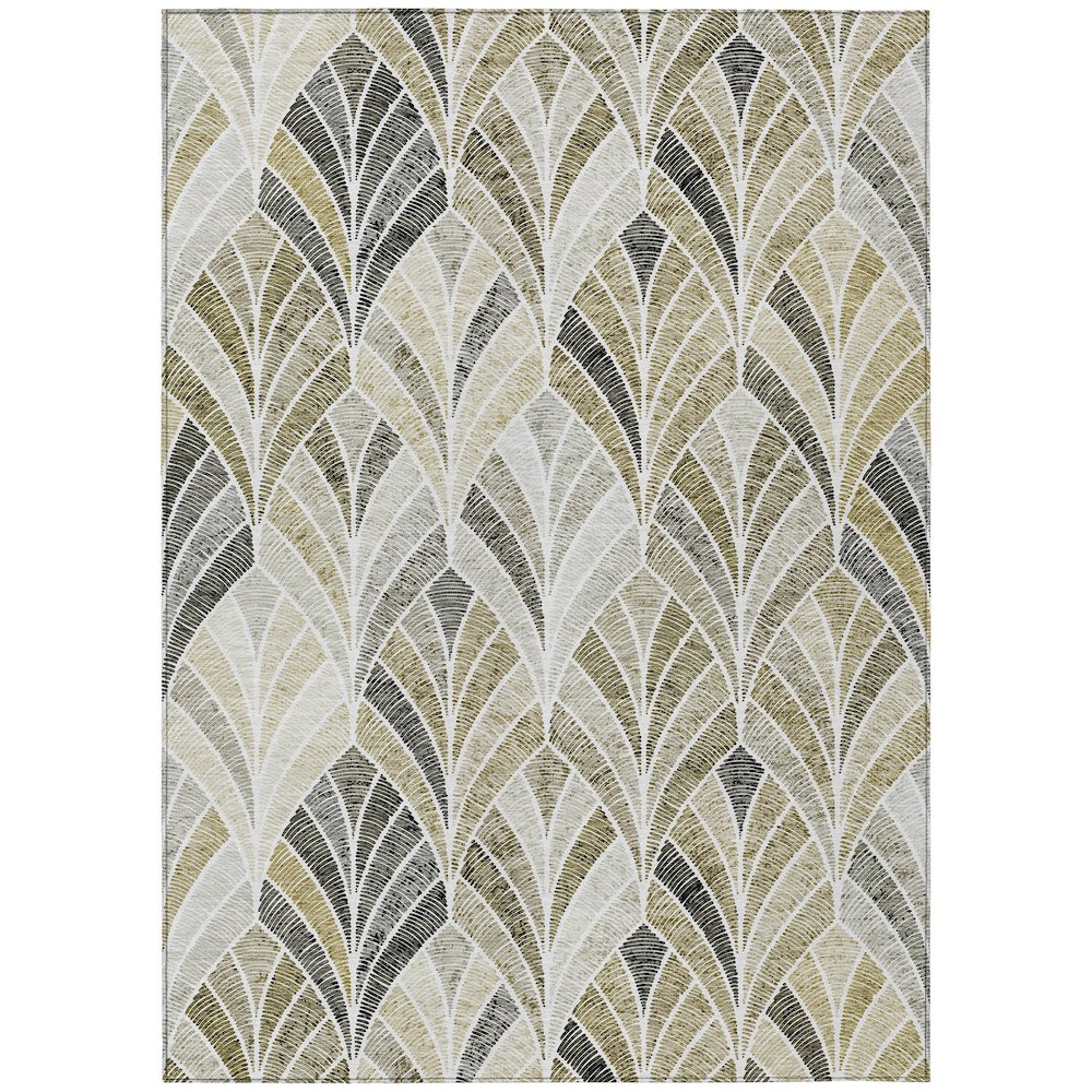 Chantille ACN851 Brown 9' x 12' Rug. Picture 1