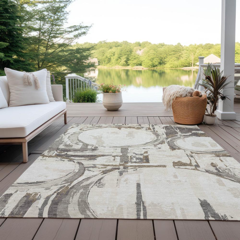 Chantille ACN855 Ivory 9' x 12' Rug. Picture 7