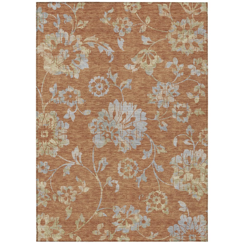 Chantille ACN856 Orange 9' x 12' Rug. Picture 1