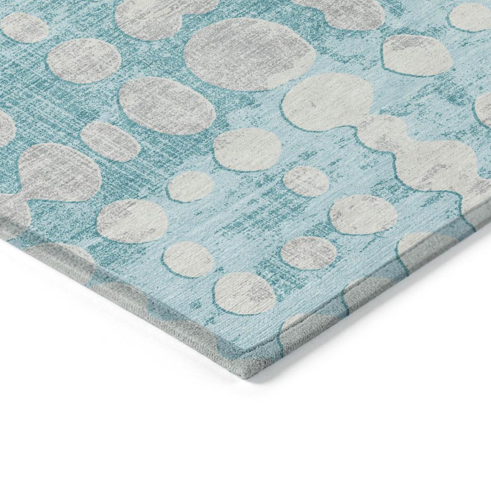 Chantille ACN869 Teal 5' x 7'6" Rug. Picture 3
