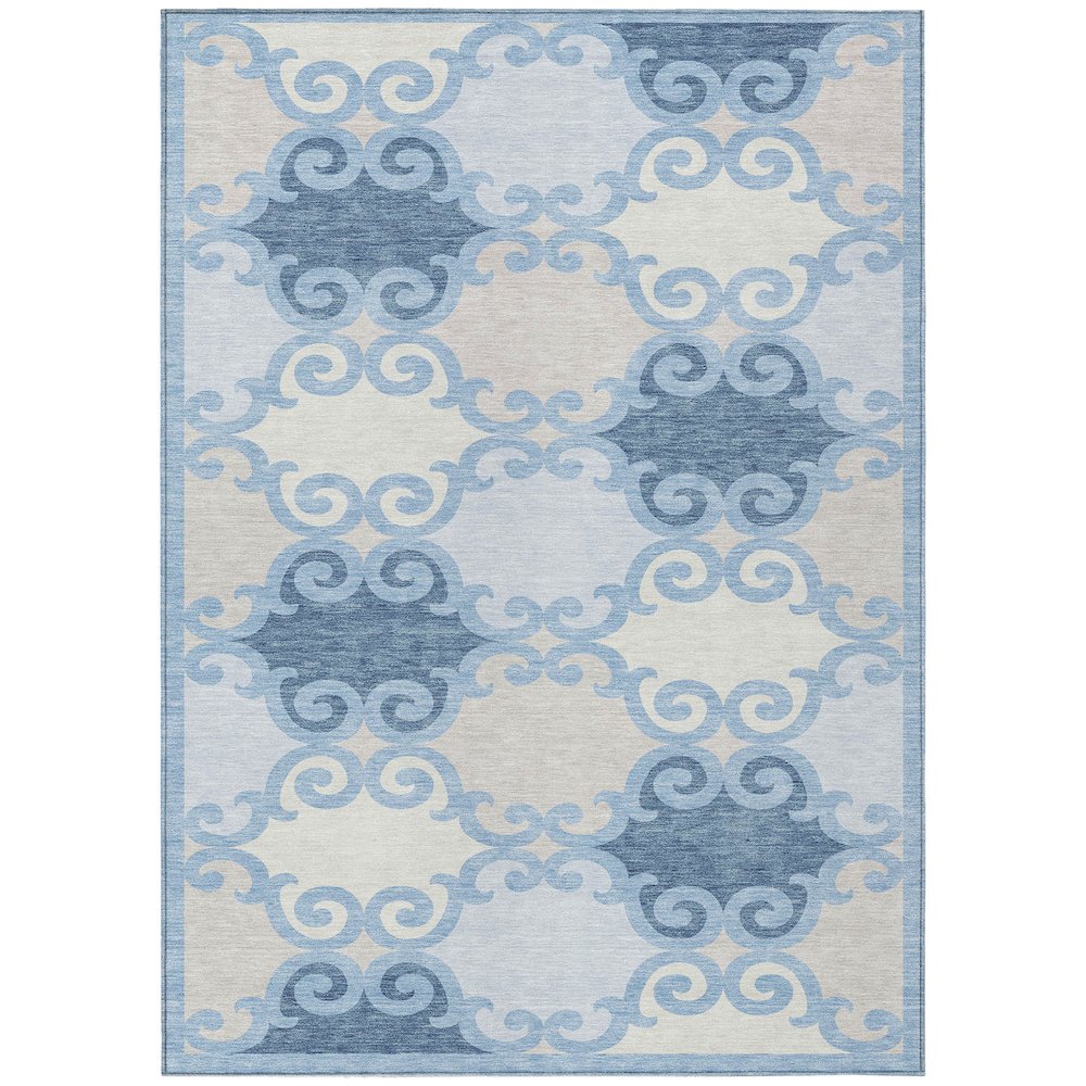 Chantille ACN883 Blue 9' x 12' Rug. Picture 1