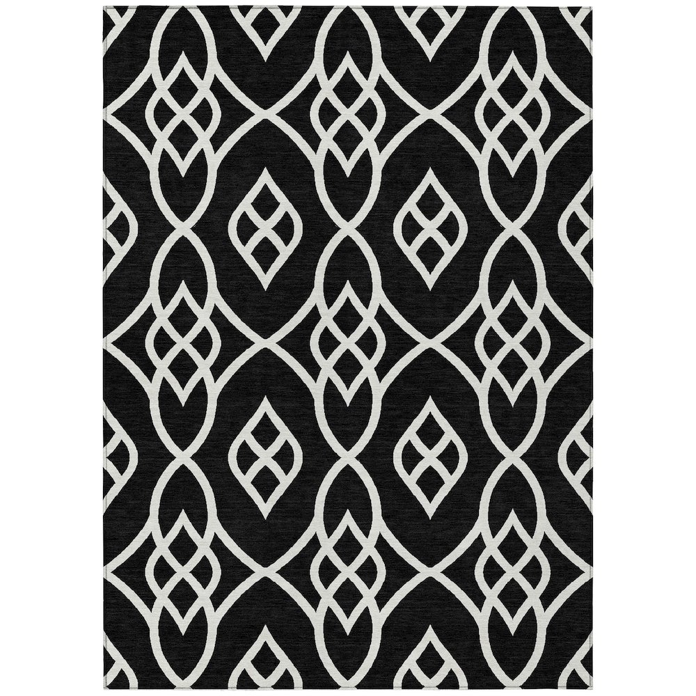 Chantille ACN884 Black 9' x 12' Rug. Picture 1