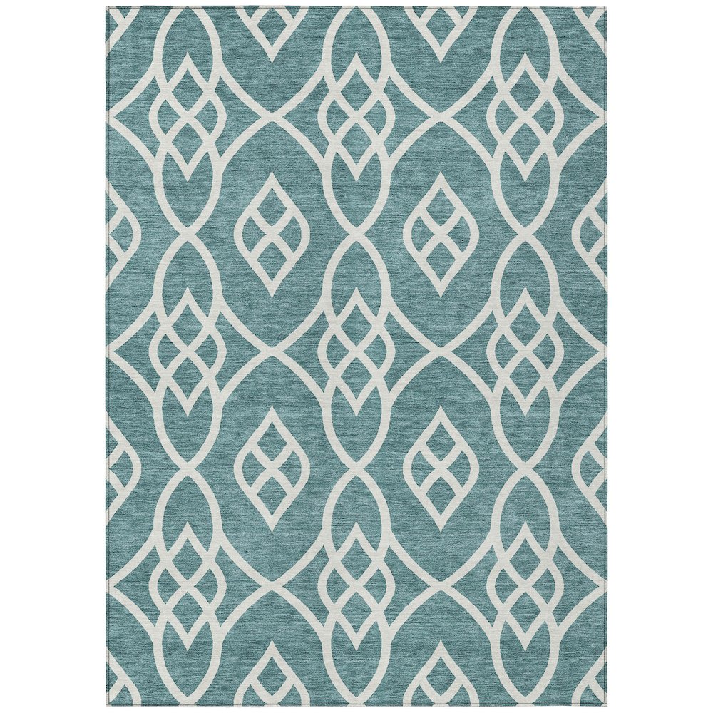 Chantille ACN884 Teal 9' x 12' Rug. Picture 1