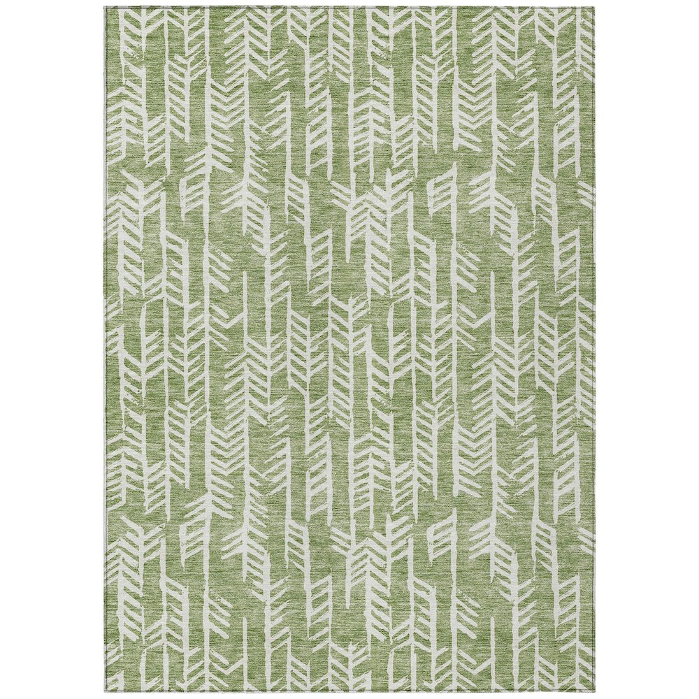 Chantille ACN906 Green 9' x 12' Rug. Picture 1