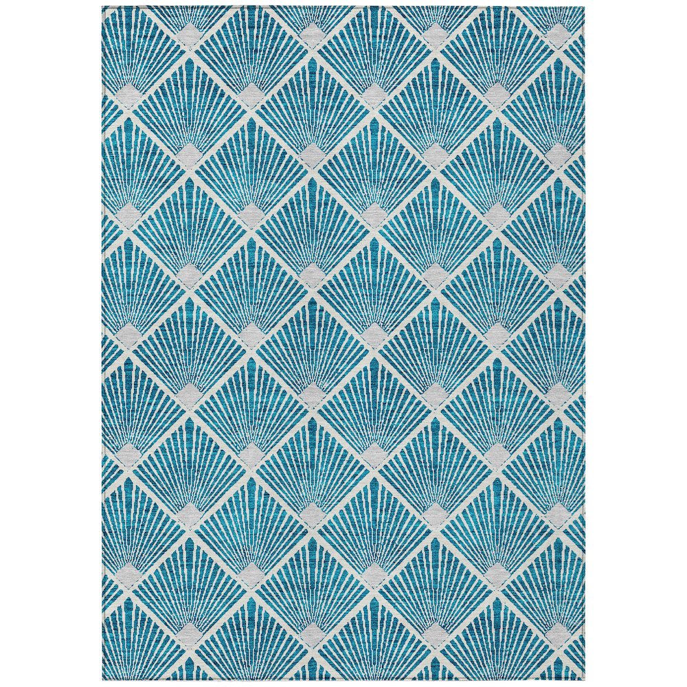 Chantille ACN914 Teal 9' x 12' Rug. Picture 1