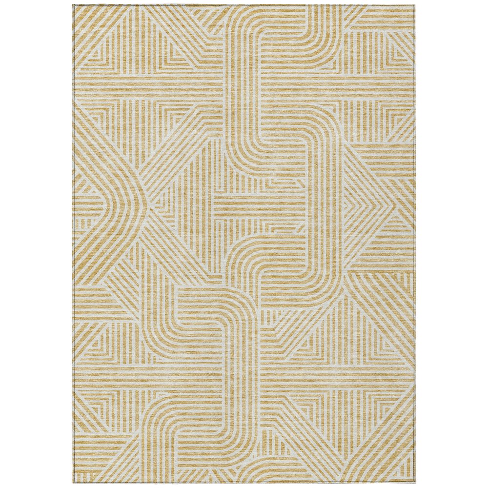 Chantille ACN917 Gold 9' x 12' Rug. Picture 1