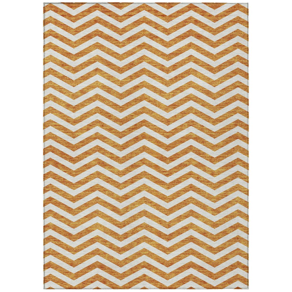 Chantille ACN922 Orange 9' x 12' Rug. Picture 1