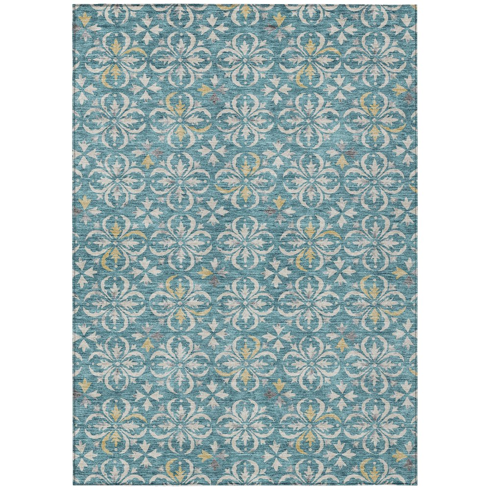 Chantille ACN930 Teal 9' x 12' Rug. Picture 1