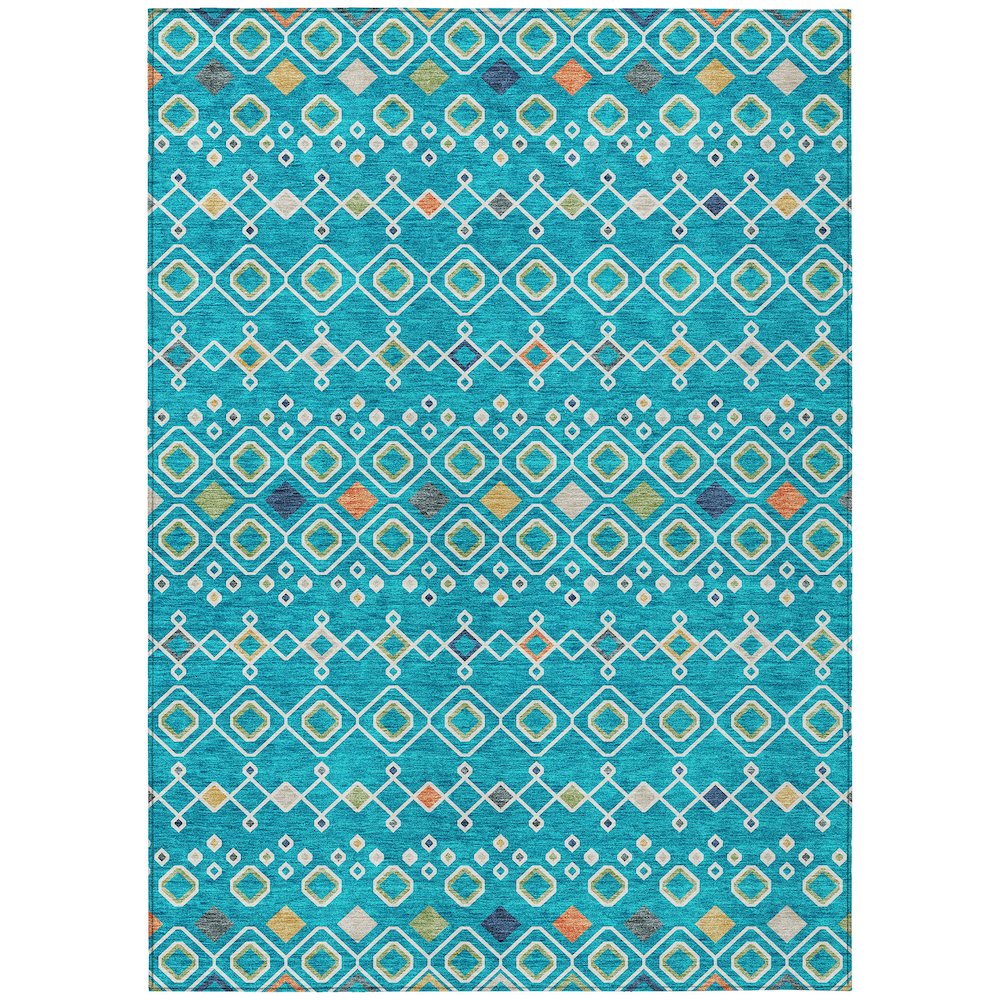 Chantille ACN938 Teal 9' x 12' Rug. Picture 1