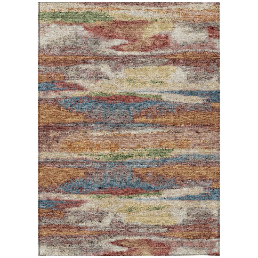 Chantille ACN942 Orange 9' x 12' Rug. Picture 1