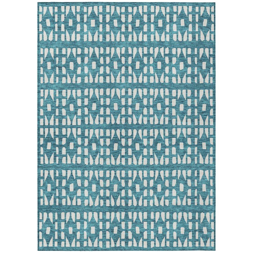 Chantille ACN963 Teal 9' x 12' Rug. Picture 1
