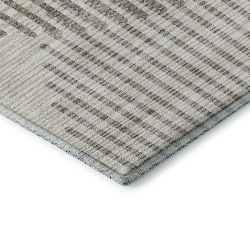 Premium Machine Washable Mayfield AMF1001 Beige 5' x 7'6" Rug. Picture 3
