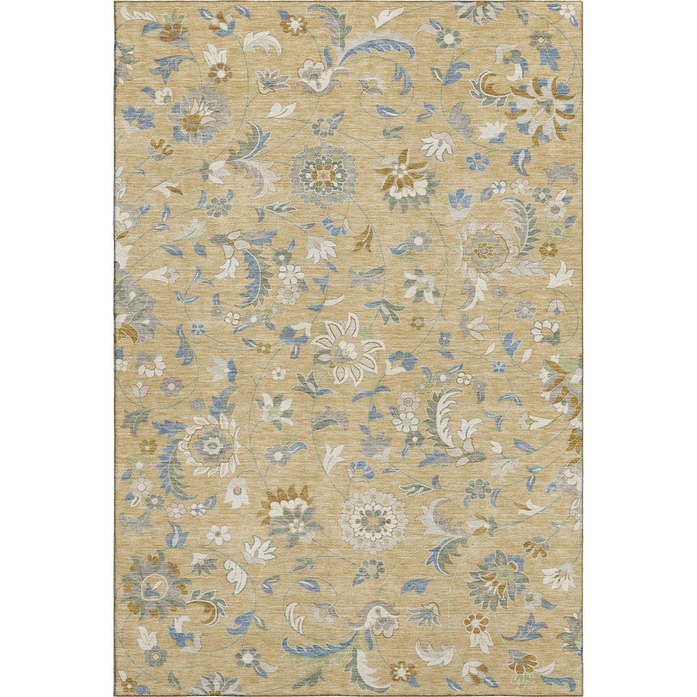 Premium Machine Washable Mayfield AMF1006 Wheat 9' x 12' Rug. Picture 1