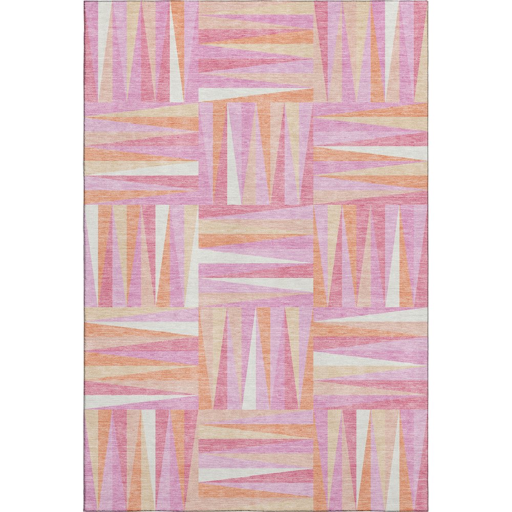 Premium Machine Washable Mayfield AMF1012 Blush 9' x 12' Rug. Picture 1