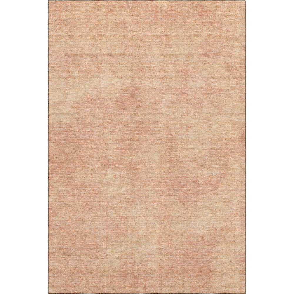 Premium Machine Washable Mayfield AMF1018 Peach 9' x 12' Rug. Picture 1