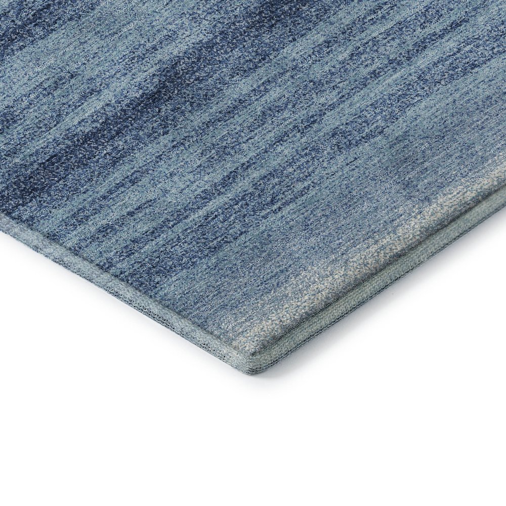 Premium Machine Washable Mayfield AMF1033 Blue 5' x 7'6" Rug. Picture 3