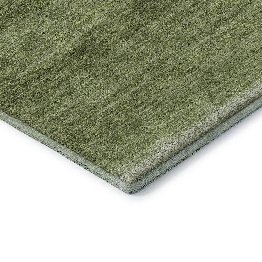 Premium Machine Washable Mayfield AMF1033 Green 5' x 7'6" Rug. Picture 3
