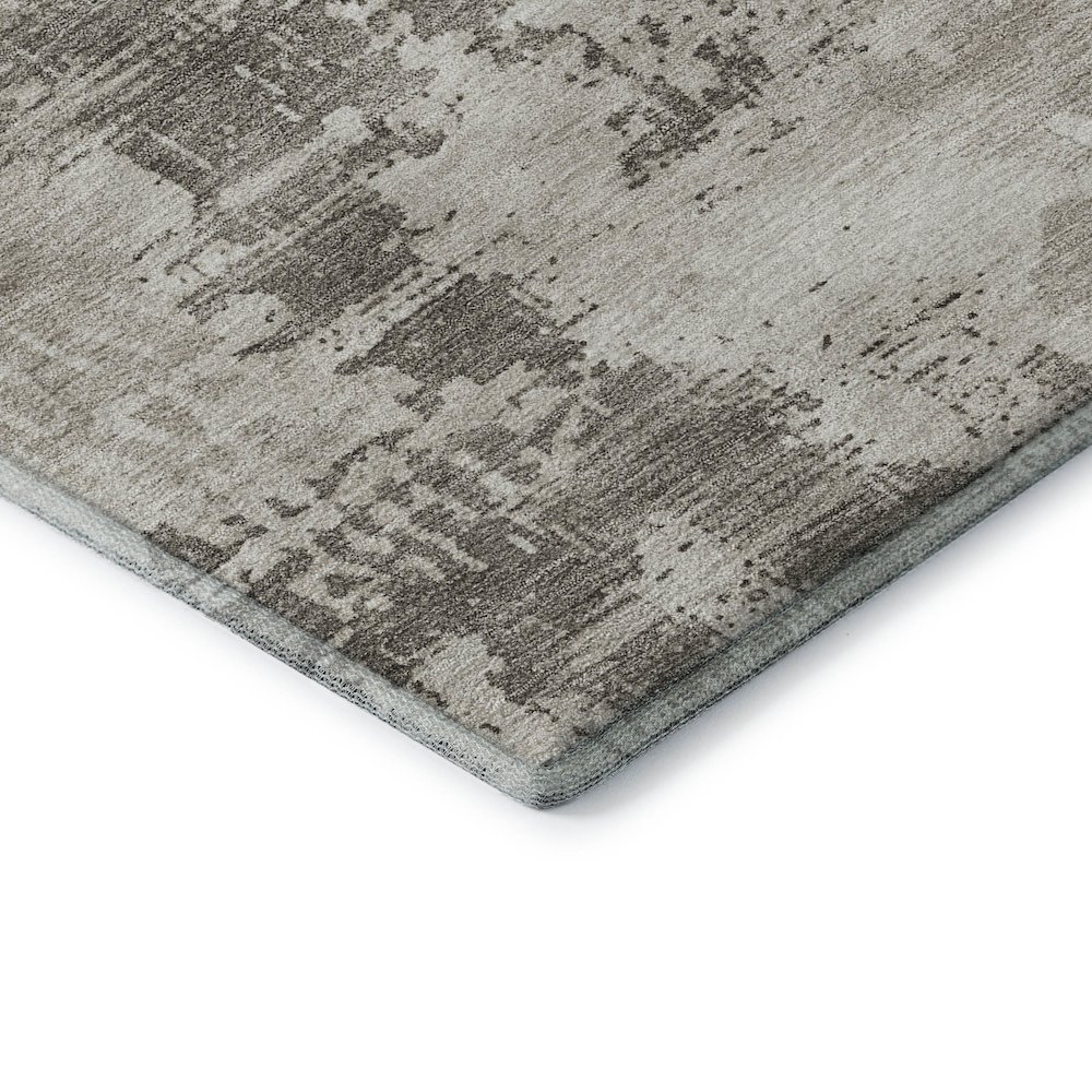 Premium Machine Washable Mayfield AMF1062 Beige 5' x 7'6" Rug. Picture 3
