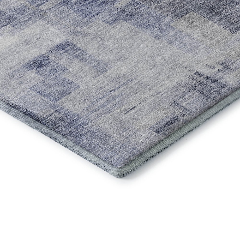 Premium Machine Washable Mayfield AMF1067 Denim 5' x 7'6" Rug. Picture 3