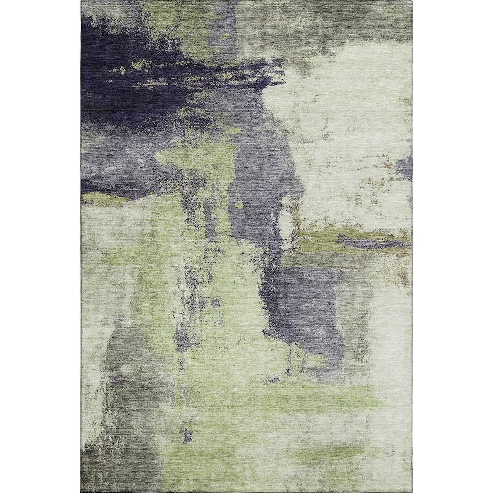 Premium Machine Washable Mayfield AMF1068 Fern 9' x 12' Rug. Picture 1