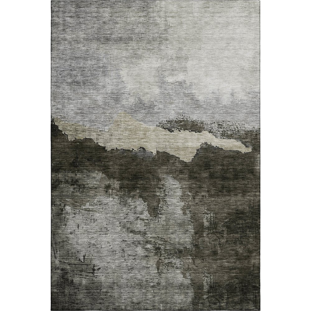 Premium Machine Washable Mayfield AMF1069 Taupe 9' x 12' Rug. Picture 1