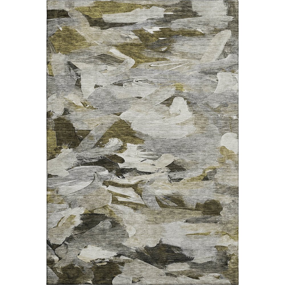 Premium Machine Washable Mayfield AMF1075 Granite 9' x 12' Rug. Picture 1