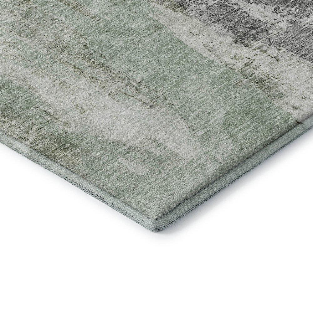 Premium Machine Washable Mayfield AMF1076 Mint 5' x 7'6" Rug. Picture 3