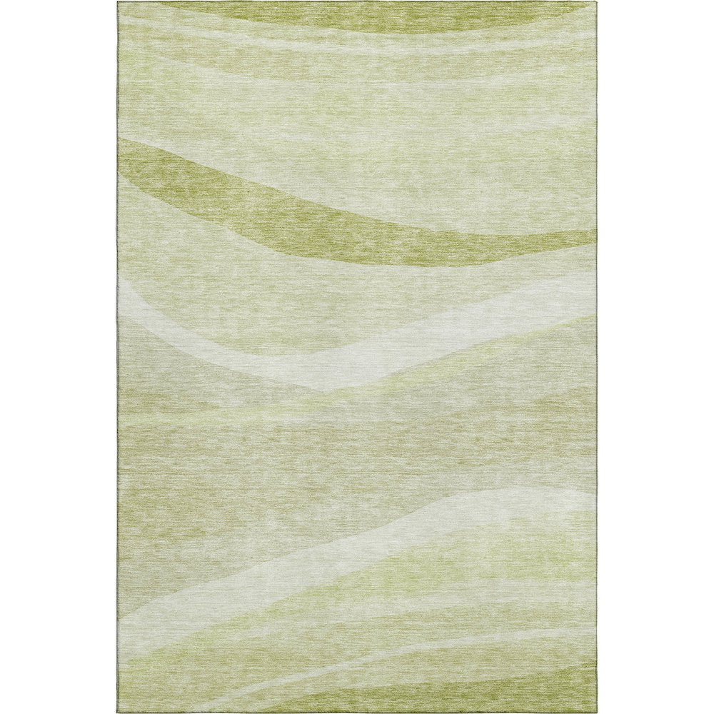 Premium Machine Washable Mayfield AMF1099 Aloe 9' x 12' Rug. Picture 1