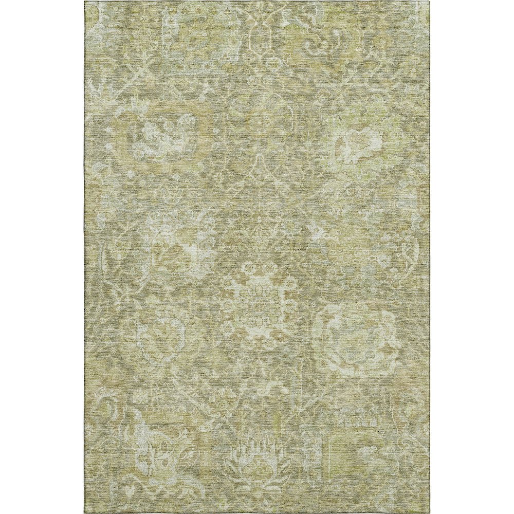 Premium Machine Washable Mayfield AMF1101 Sage 9' x 12' Rug. Picture 1