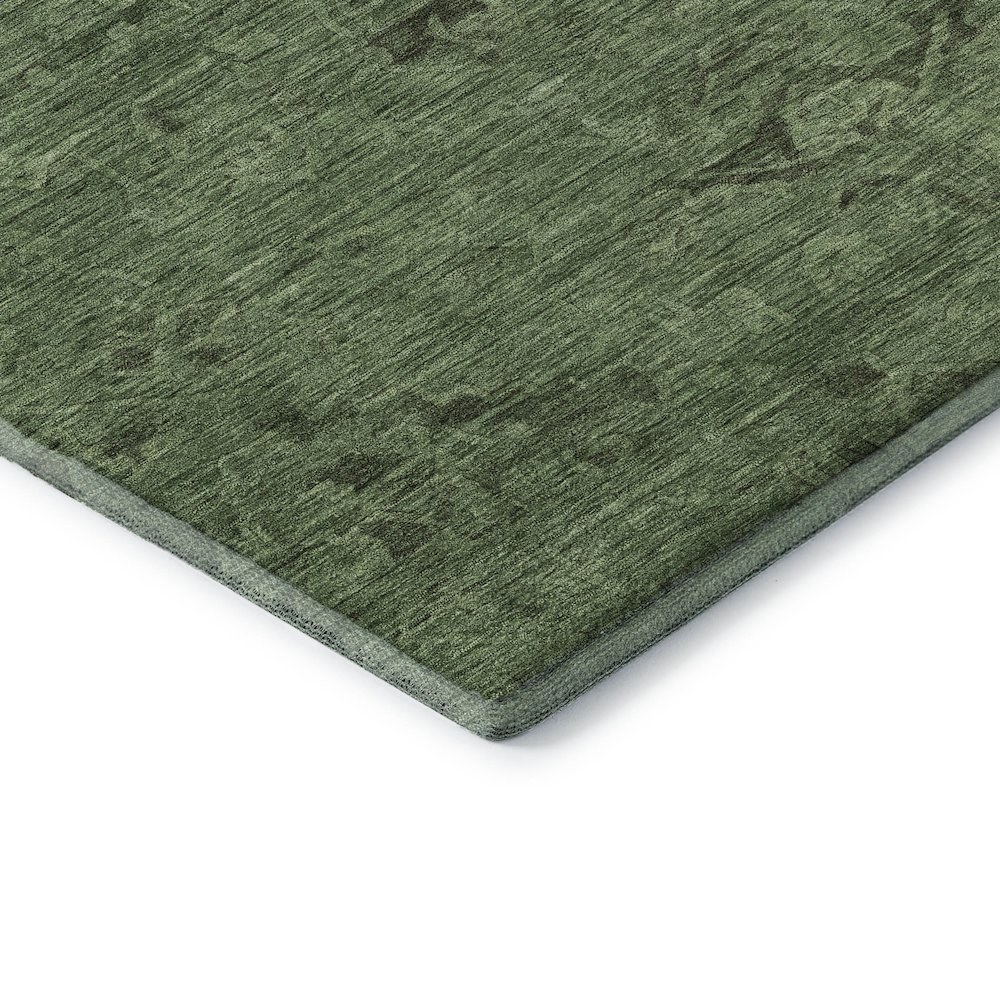 Premium Machine Washable Mayfield AMF1111 Fern 5' x 7'6" Rug. Picture 3