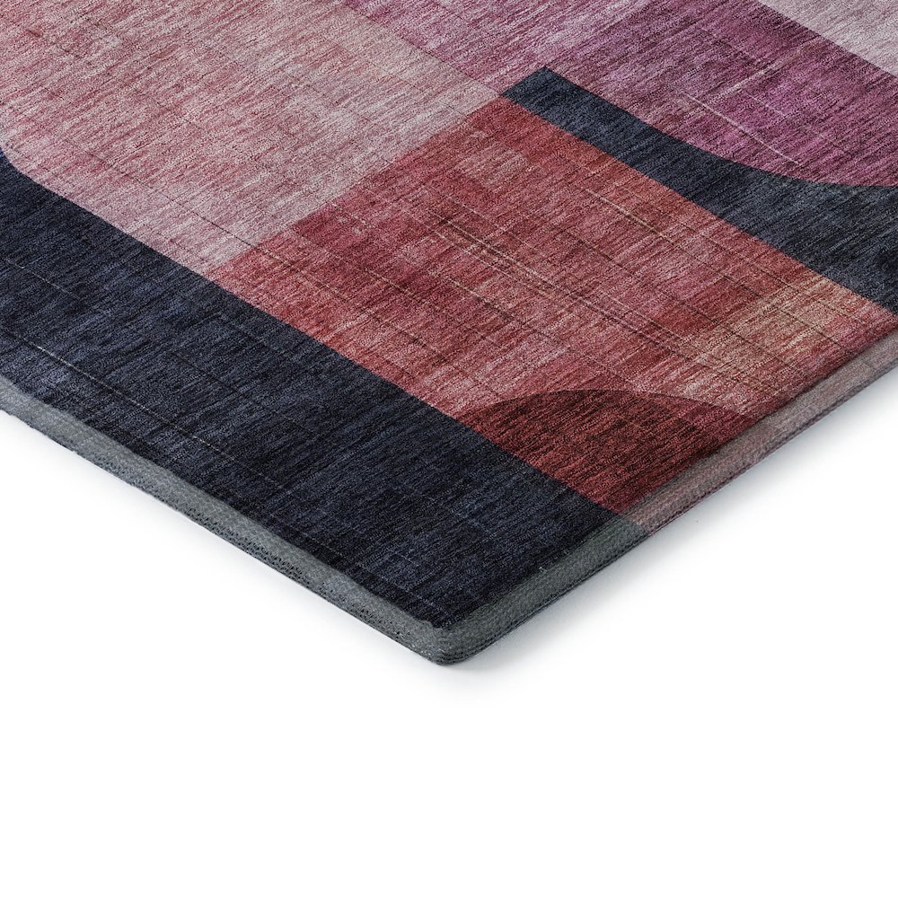 Premium Machine Washable Mayfield AMF1122 Green 5' x 7'6" Rug. Picture 3