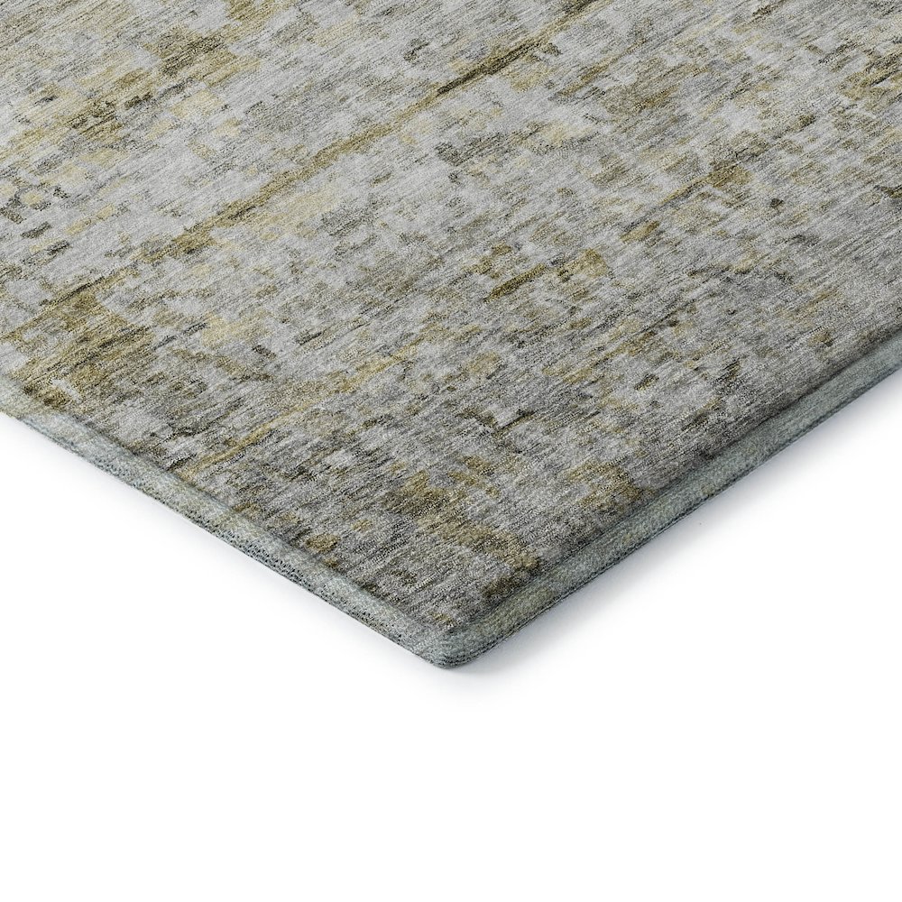 Premium Machine Washable Mayfield AMF1127 Taupe 5' x 7'6" Rug. Picture 3