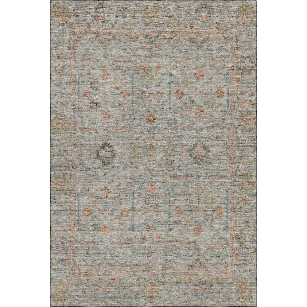 Premium Machine Washable Mayfield AMF1136 Taupe 9' x 12' Rug. Picture 1