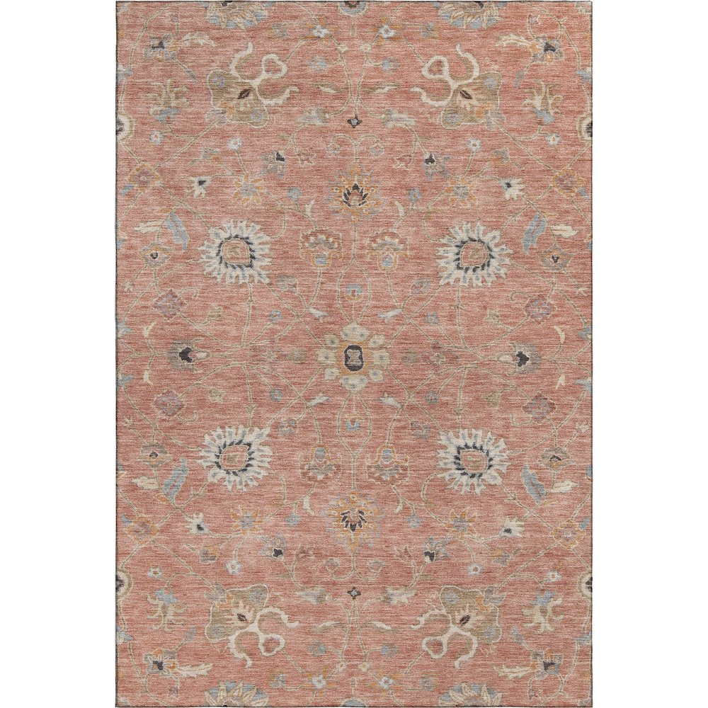 Premium Machine Washable Mayfield AMF1137 Pink 9' x 12' Rug. Picture 1